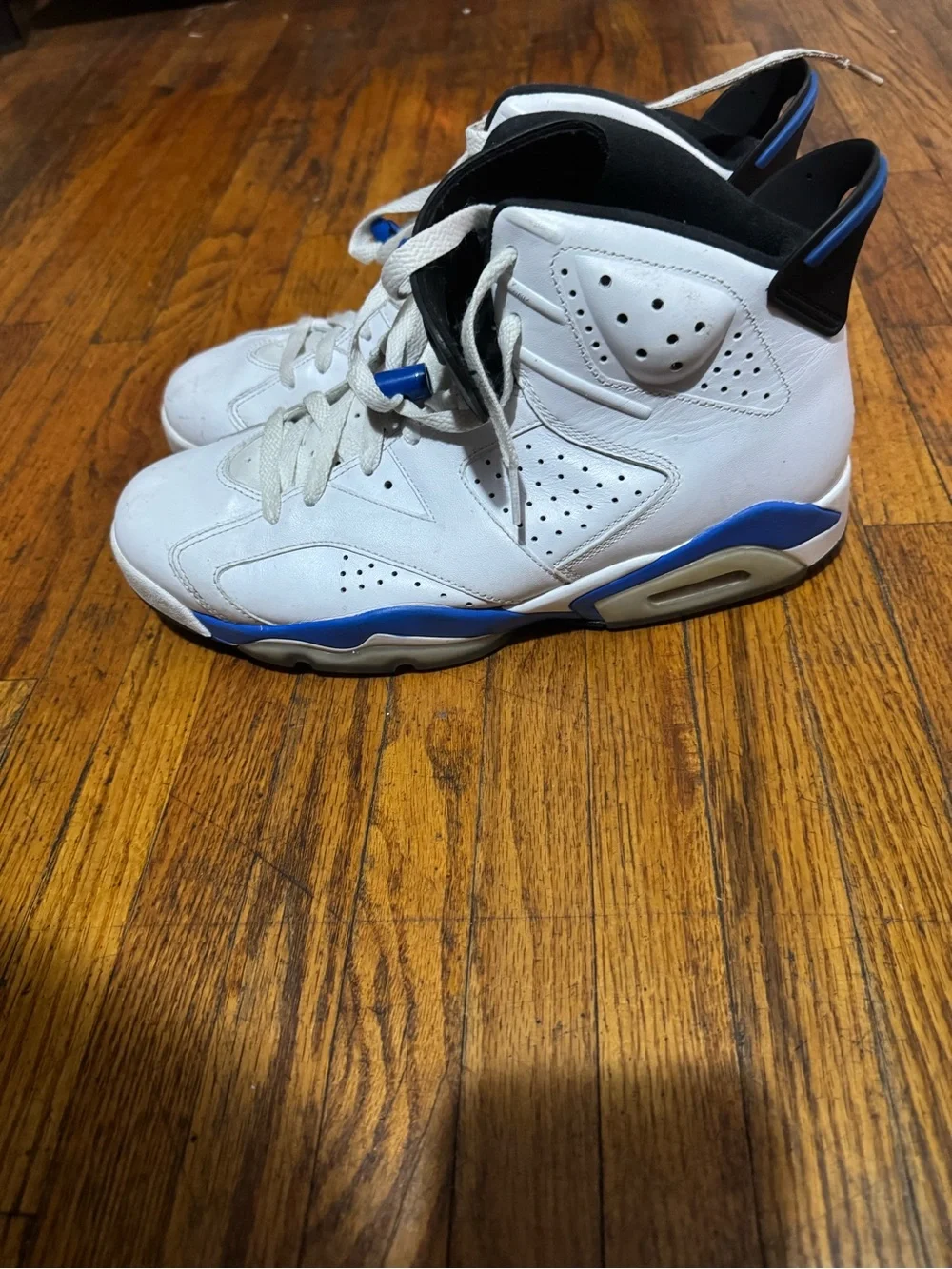 Nike Air Jordan Retro 6 2014 Sport blue Size 10. OG. 384664-107